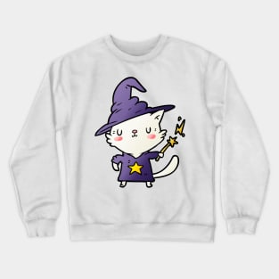 Cat Wizard Crewneck Sweatshirt